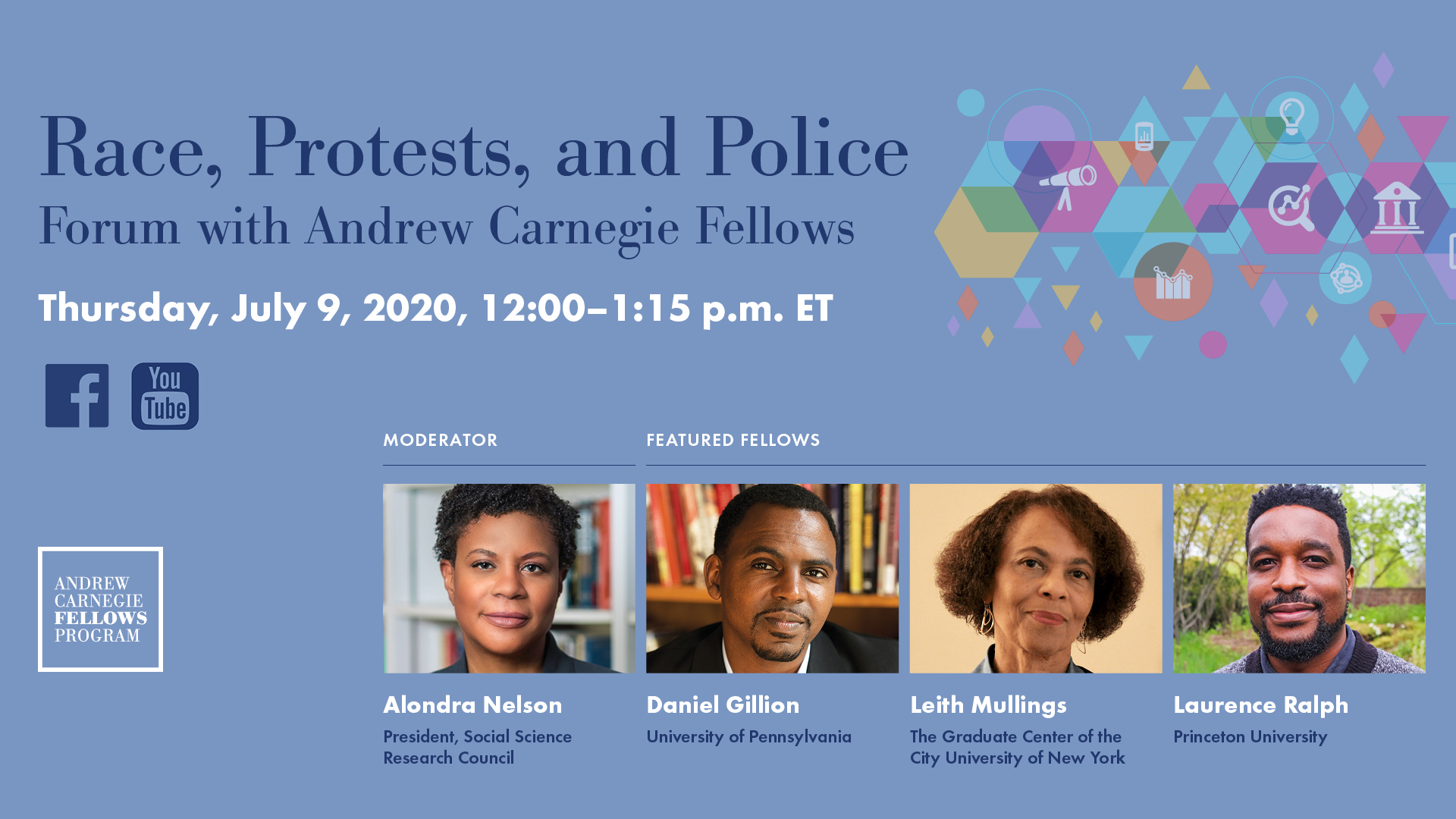 Andrew Carnegie Fellows Forum on Race, Protests, and Police