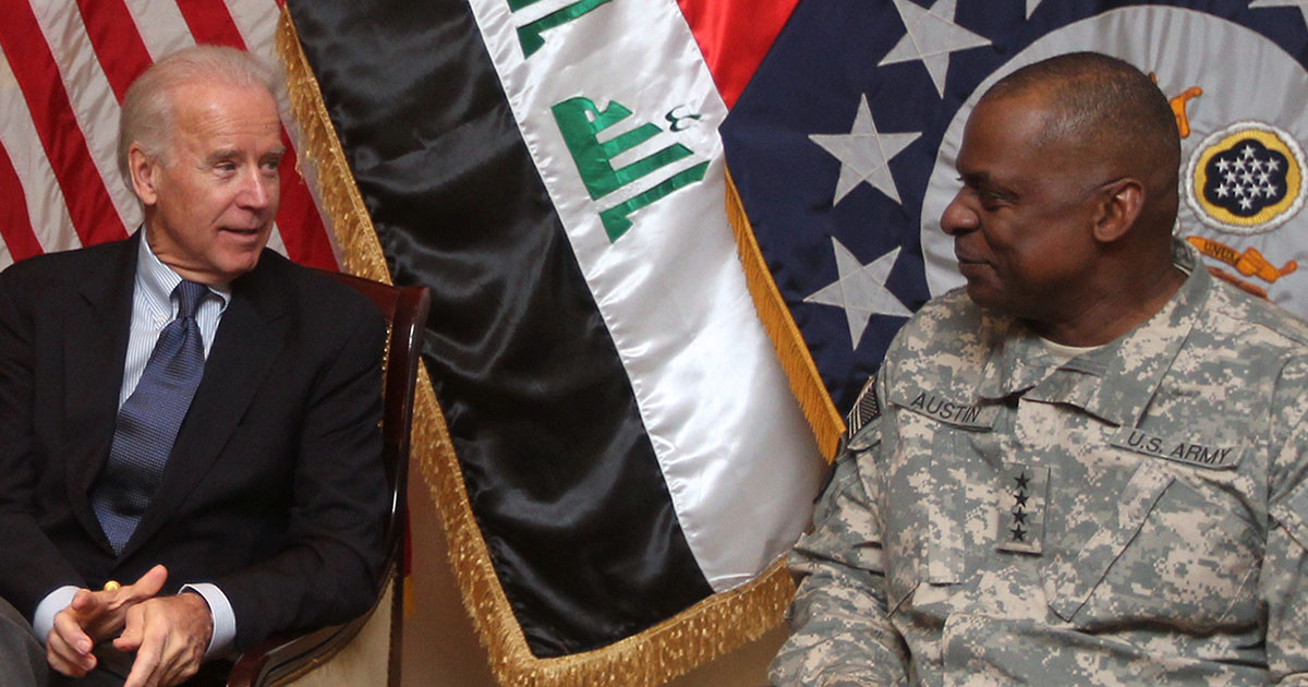 Congratulations to General Lloyd Austin