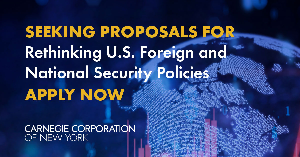 Call for Proposals: The Domestic-International Connection