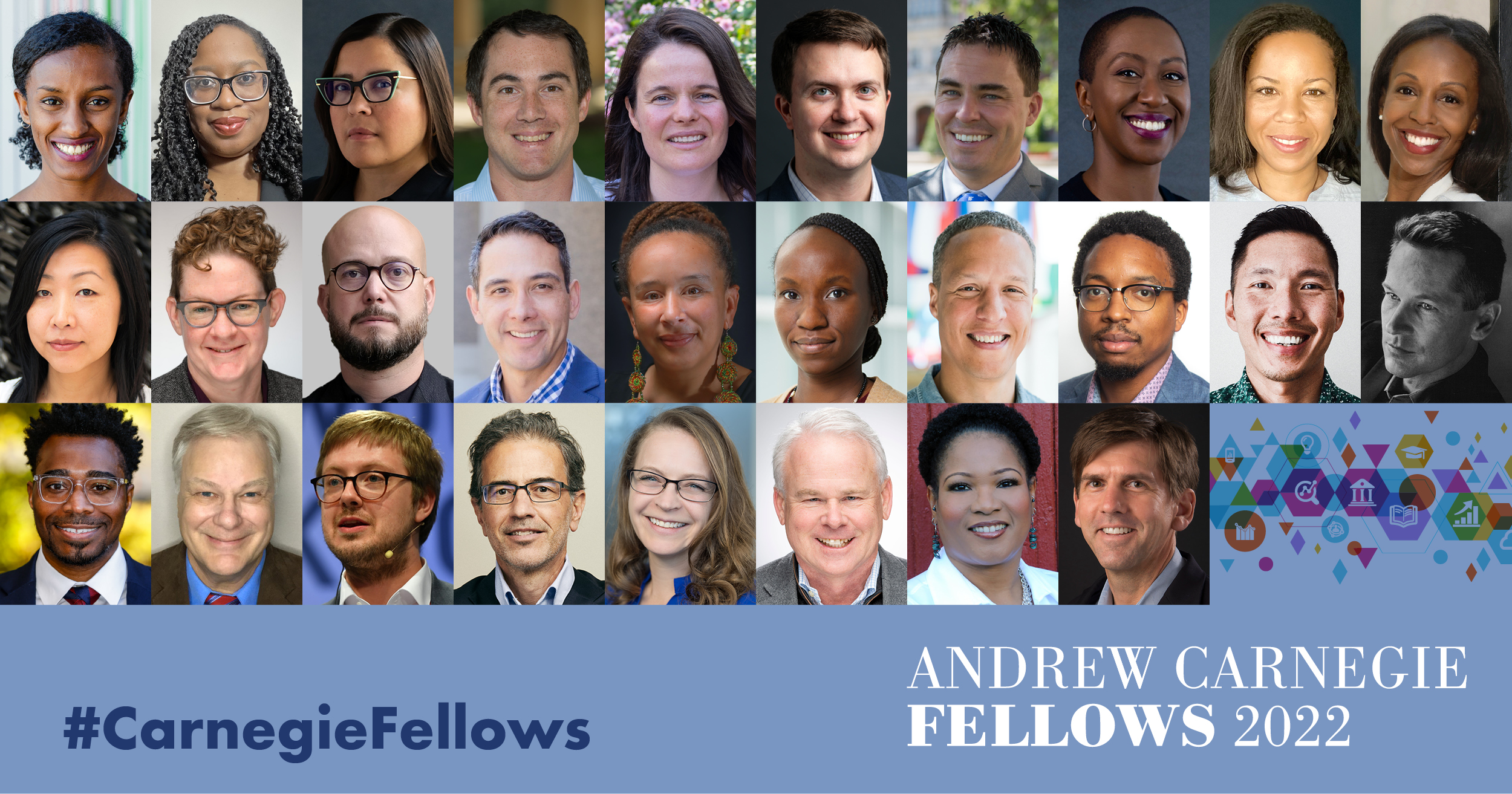 Carnegie Corporation of New York Announces the 2022 Class of Andrew Carnegie Fellows