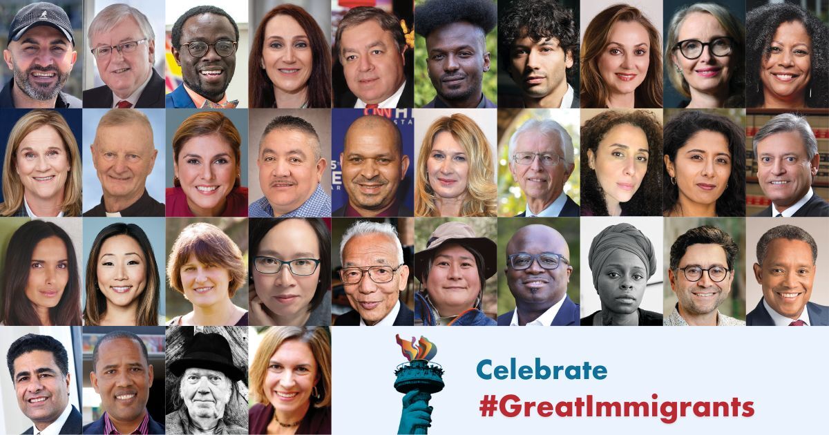 Carnegie Corporation of New York Honors 34 Distinguished Immigrants Whose Contributions to Our Democracy Inspire Us All