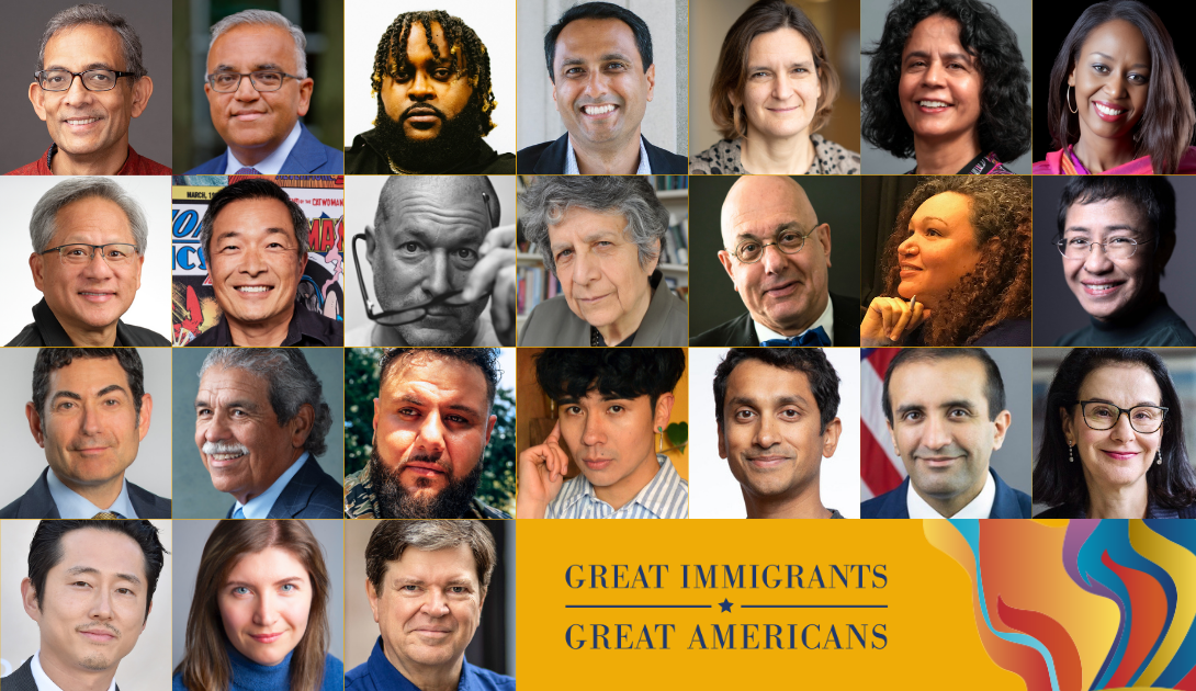 Great Immigrants Tribute by Carnegie Corporation of New York Honors 24 Distinguished Naturalized Citizens for Their Contributions to American Democracy