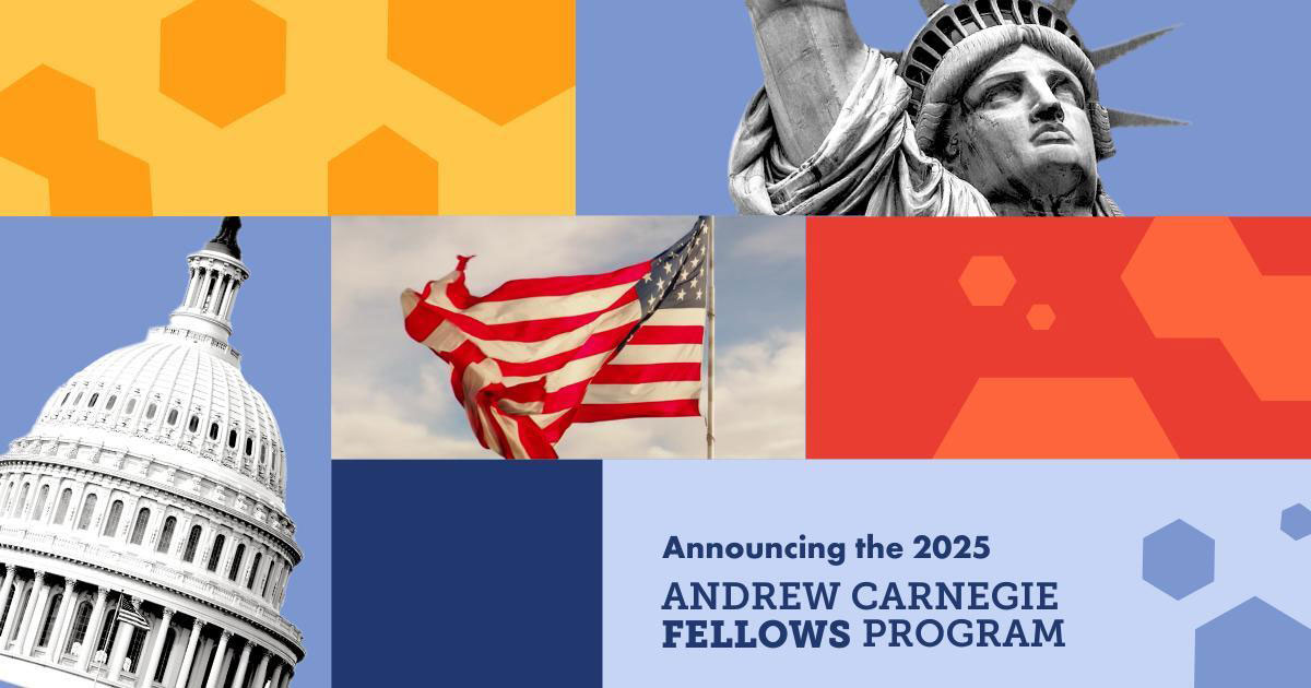 Carnegie Corporation of New York Awards Fellowships to 26 Scholars Researching Political Polarization