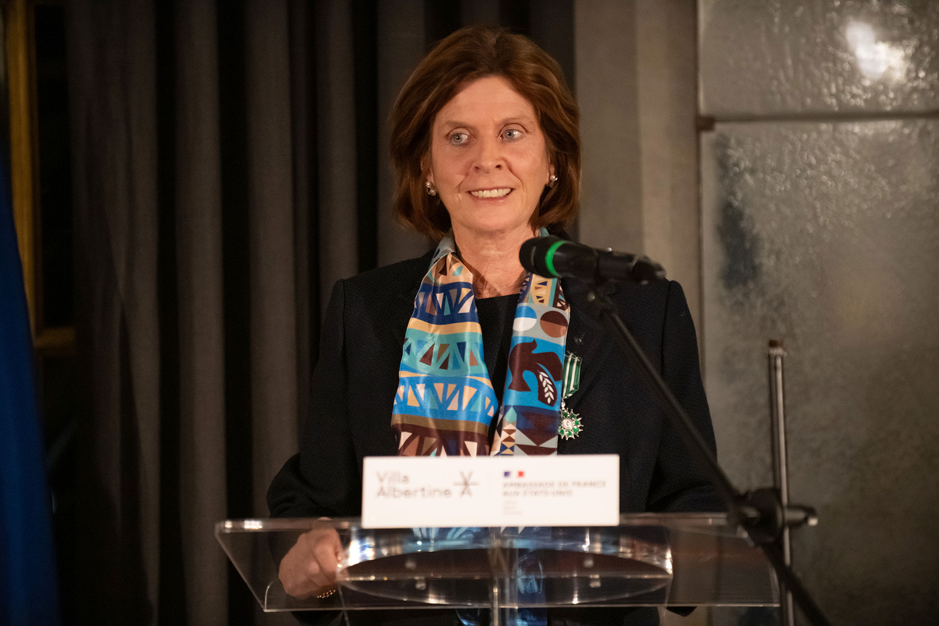 President Louise Richardson Bestowed Title of Chevalière