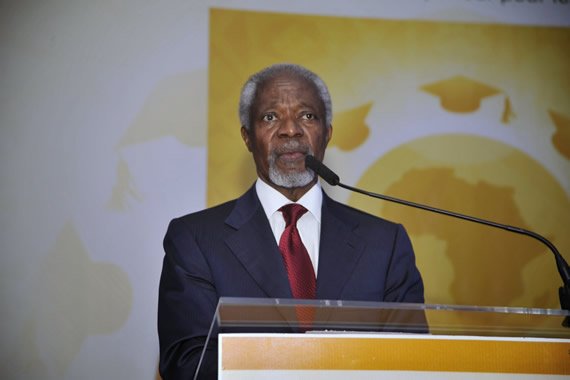 Former United Nations Secretary-General Kofi Annan (TrustAfrica)