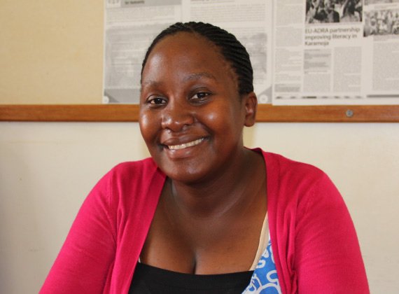 Veronica Ibanda is a psychologist who studied at Makerere University and now works for a non-governmental organization. (Photo: Megan Lindow)