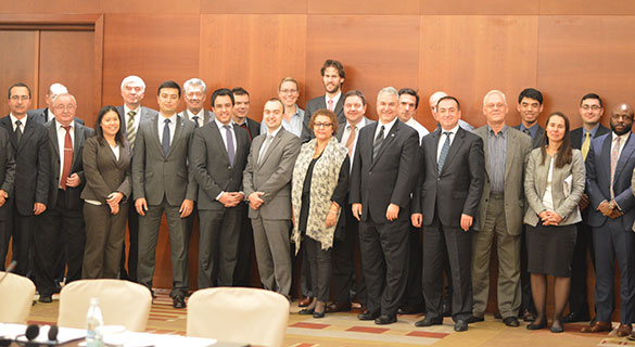 The full working group on Day One.