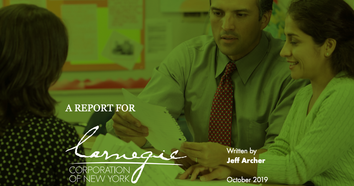 Funders’ Playbook: Tools for Thinking About Family and Community Engagement