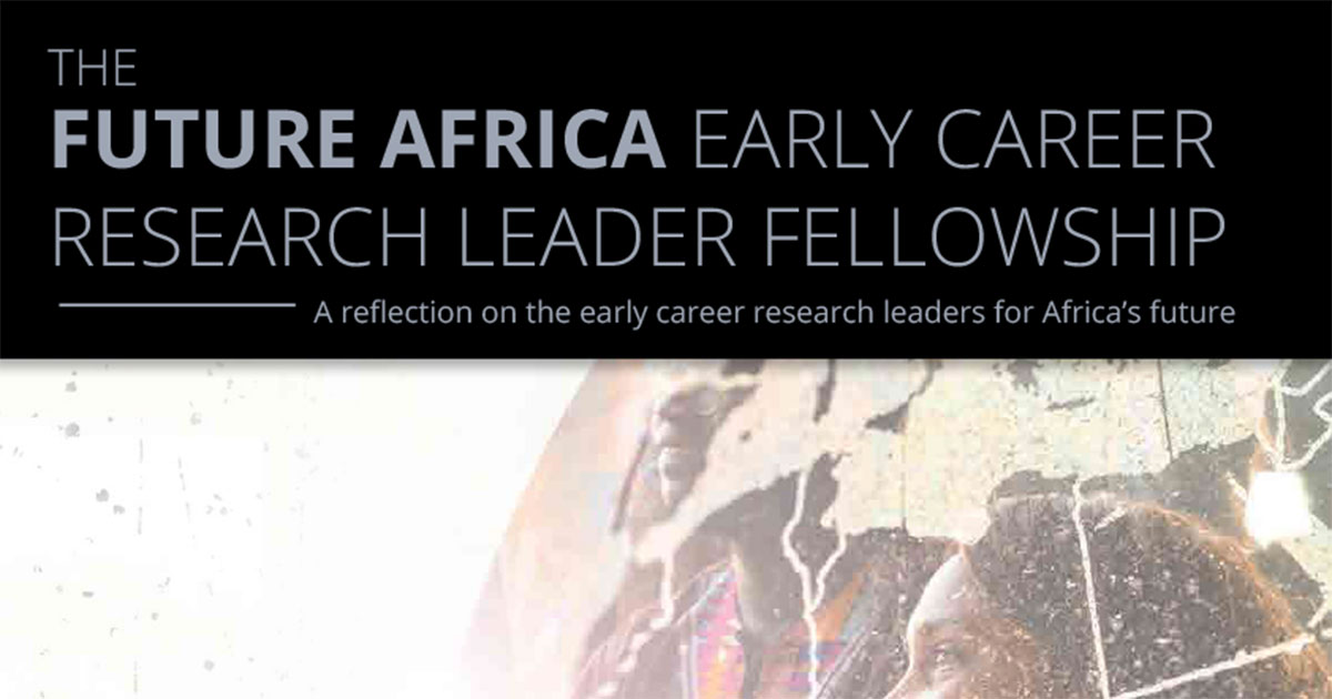 The Future Africa Early Career Research Leader Fellowship