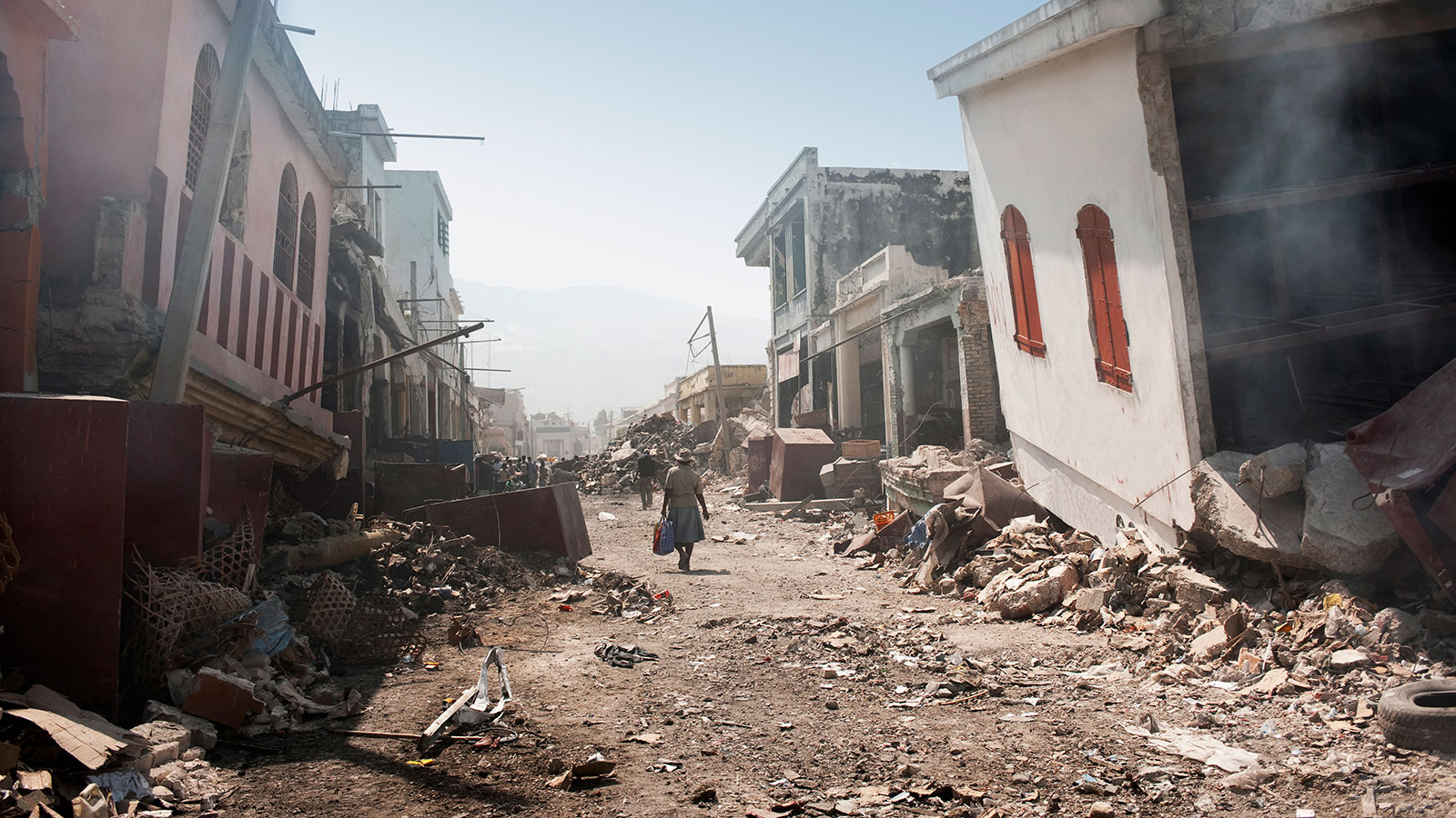 According to US Agency for International Development, the earthquake that struck Haiti in August killed 2,248 people, injured nearly 13,000, and left 650,000 requiring humanitarian assistance. (Credit: Claudiad via Getty Images)