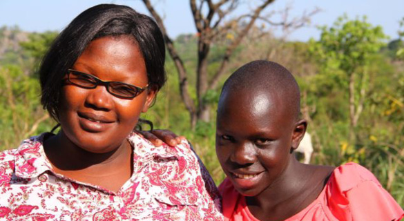 Juliet’s family compound is located in northern Uganda, once a conflict-torn area. Today, her family grows various crops and raises chickens on their property. (Photo: Megan Lindow)