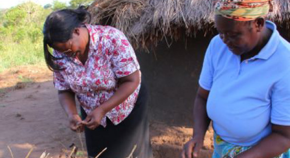 The family’s compound is located outside of Gulu and is reached by a network of dirt roads. (Photo: Megan Lindow)