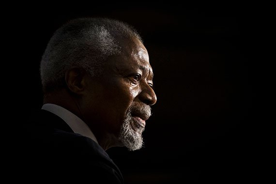 Kofi Annan, seventh secretary-general of the United Nations (Photo: Thomas Trutschel/Photothek via Getty Images)
