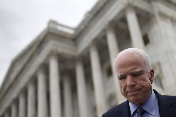John McCain in the Washington, DC