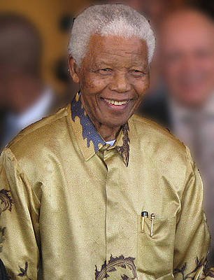 Nelson Mandela photographed in Johannesburg, Gauteng, on May 13, 2008; photo CC BY 2.0, South Africa The Good News