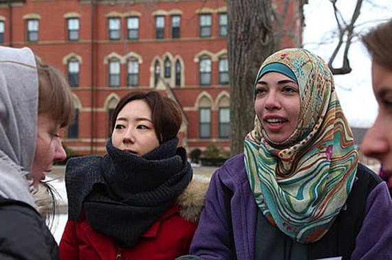 Student delegations from eight countries tour Tufts University in Medford, MA during the EPIIC MENA Symposium, February 26 through March 2, 2014.