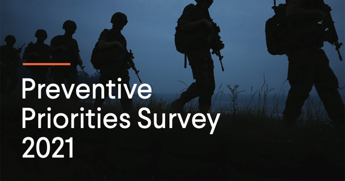Preventive Priorities Survey 2021