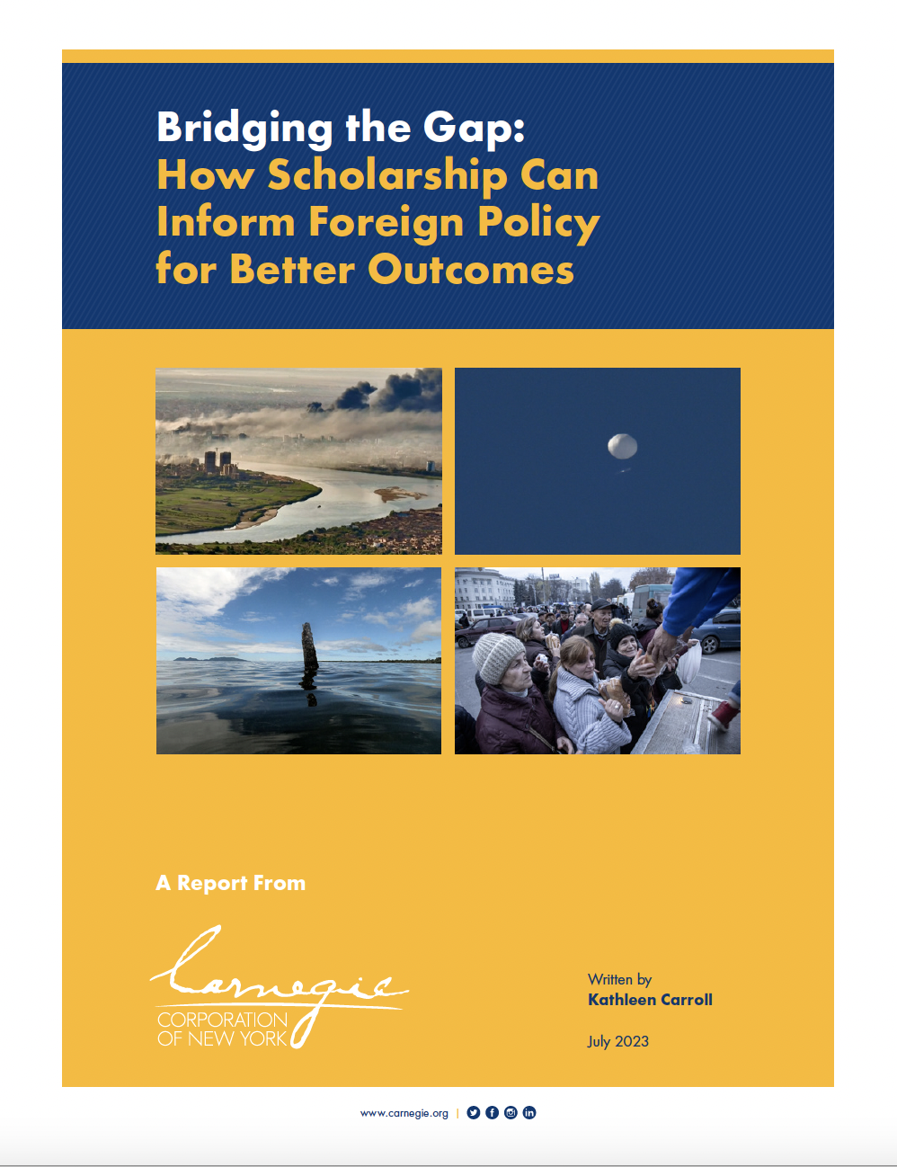 Bridging the Gap: How Scholarship Can Inform Foreign Policy for Better Outcomes