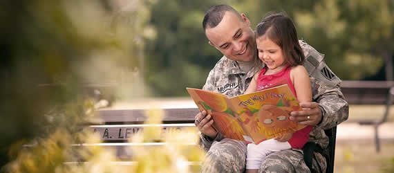 Reach Out and Read launched an initiative in 2006 to expand support to military families worldwide.