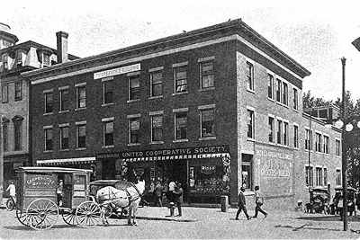 A Finnish cooperative center erected in Fitchburg, Massachusetts, catered to Finns as they assimilated to life in the United States.
