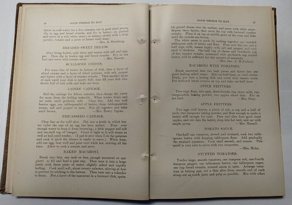 Recipes from the 1900