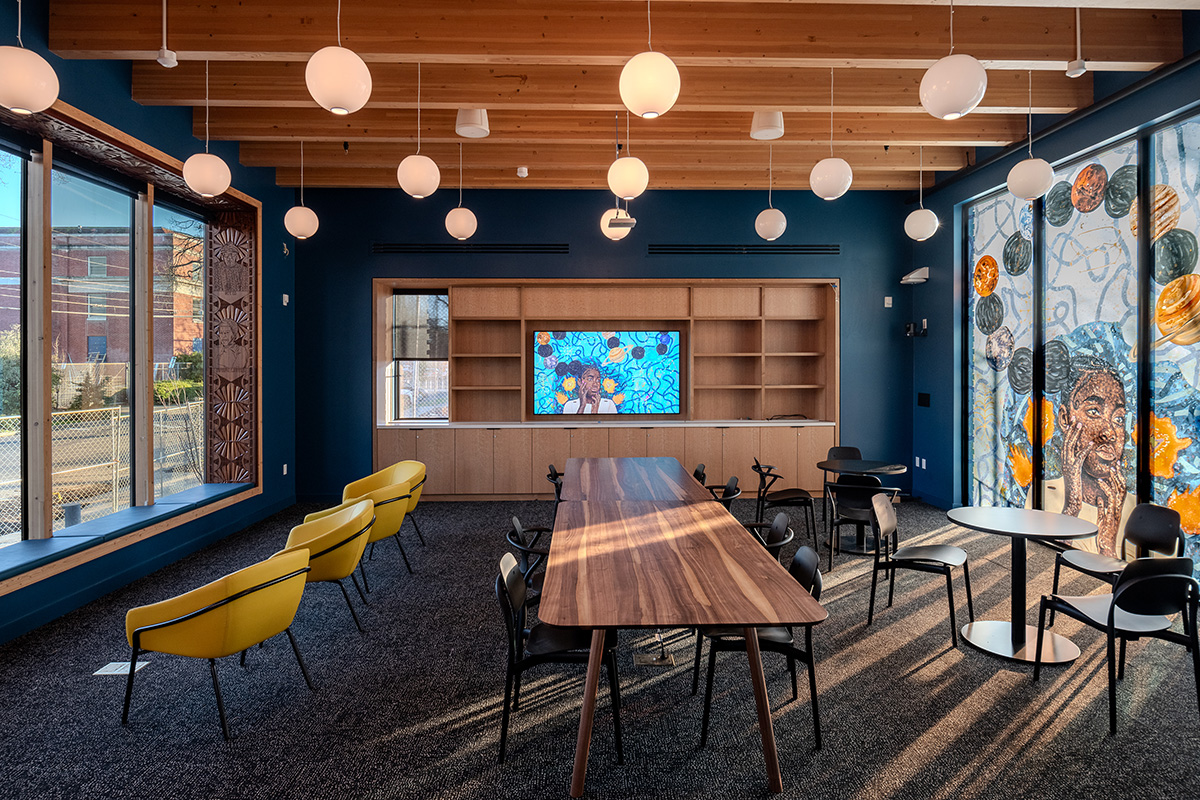 A voter-approved $13 million renovation added 1,500 square feet of space to North Portland Library