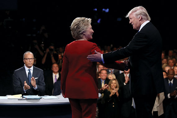 Clinton Trump