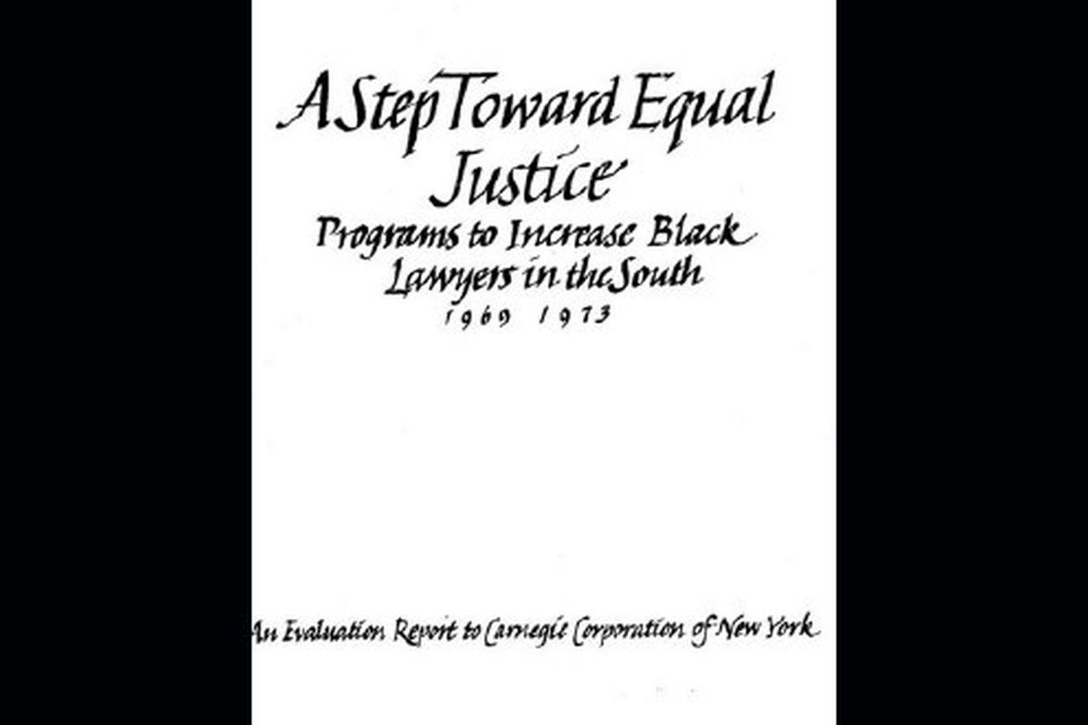 Source from NAACP anniversary articleA report commissioned by the Corporation titled A Step Toward Equal Justice, Programs to Increase Black Lawyers in the South, 1969–1973, led to the establishment of the Earl Warren Legal Training Program. One of the first participants was Marian Wright Edelman, who later founded the Children’s Defense Fund.