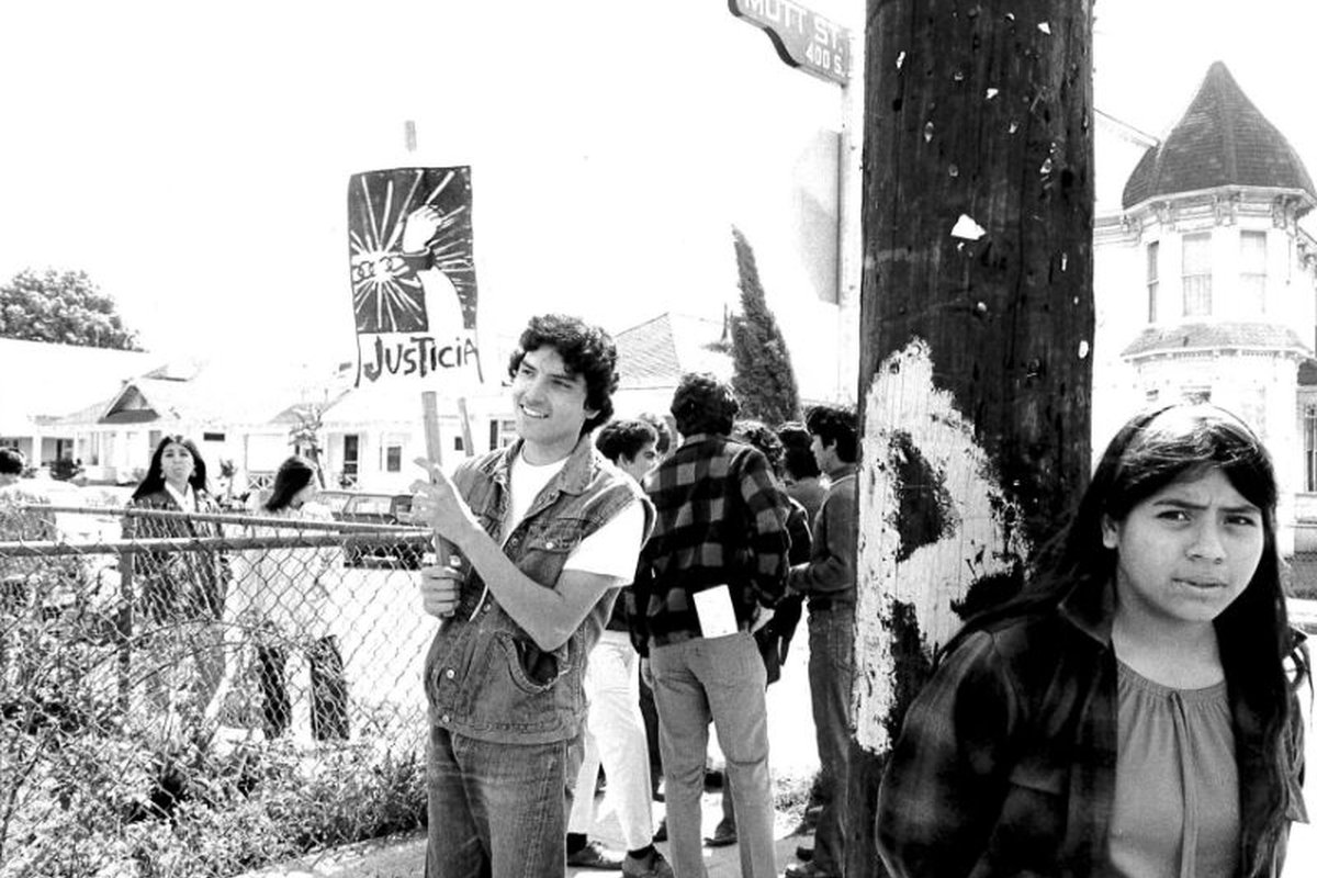 The East LA Walkouts of 1968 involved hundreds of students who were frustrated over inequality and racism in the educational system. (MALDEF)