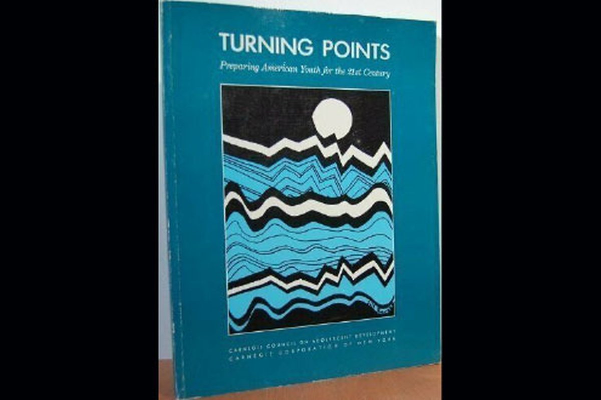 The Turning Points report examines the condition of America's young adolescents and how well middle grade schools, health institutions and community organizations serve them.