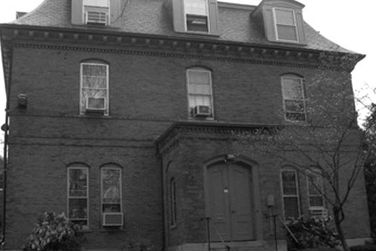 Photo of the original building of the Center for Cognitive Studies at Harvard source: Instituting the Science of Mind: Intellectual Economies and Disciplinary Exchange at Harvard's Center for Cognitive Studies by Jamie Cohen-Cole in The British Journal for the History of Science, Dec., 2007, Vol. 40, No. 4 (Dec., 2007), pp. 567-597