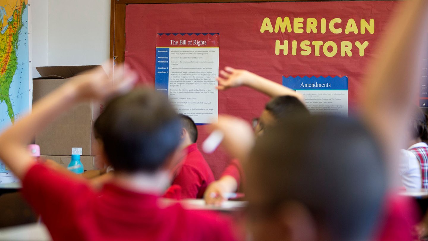 What If All U.S. Students Had to Pass the Citizenship Test to Graduate?