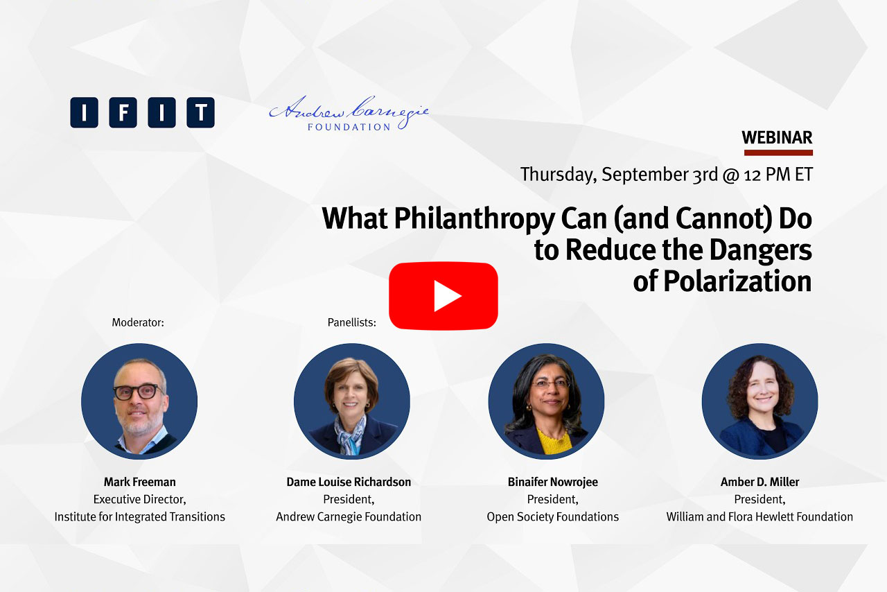 What Philanthropy Can (and Cannot) Do to Reduce the Dangers of Polarization
